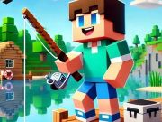 Gêm Pysgota hwyl noob  ar-lein