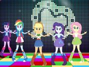 Gêm Mae fy merched merlen bach Equestria yn cwympo dawnsio ffurfiol ar-lein