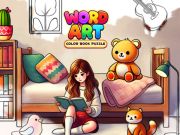 Gêm Celf Word: Pos Llyfr Lliw ar-lein