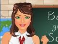 Gêm Mae Barbie yn mynd i weddnewidiad yr ysgol  ar-lein