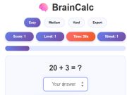 Gêm Braincalc ar-lein