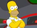Gêm Parcio ceir Simpsons  ar-lein