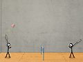 Gêm Ffigur ffon badminton  ar-lein