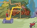 Gêm Ddistryw Backhoe ar-lein