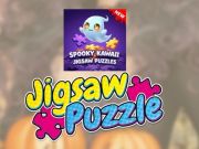 Gêm Posau jig-so kawaii arswydus ar-lein