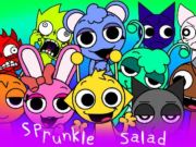 Gêm Salad spunkle ar-lein
