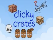 Gêm Cratiau Clicky ar-lein