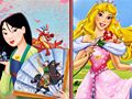Gêm Mulan a Aurora ar-lein