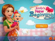Gêm Caffi Emily: Dechrau Newydd ar-lein