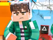 Gêm Pos Jig -so: Gêm Squid Minecraft ar-lein