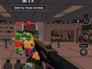 Gêm Brwydro yn erbyn Pixel: Streic Zombies ar-lein