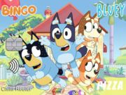 Gêm Pos Jig-so: Cerdyn Credyd Bluey ar-lein