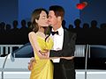 Gêm Angelina a Brad yn cusanu  ar-lein