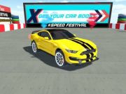 Gêm Gemau Stunt Car Mega Ramp 3D ar-lein