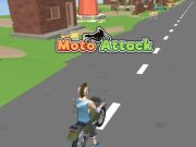 Gêm Ymosodiad Moto ar-lein