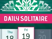 Gêm Solitaire Dyddiol ar-lein