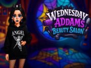 GĂȘm Salon Harddwch Addams Dydd Mercher ar-lein GĂȘm Salon Harddwch Addams Dydd Mercher ar-lein