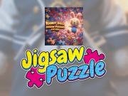 Gêm Posau jig-so dol cwningen i blant ar-lein