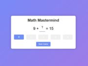 Gêm Mastermind Math ar-lein