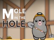 Gêm Mole yn y twll ar-lein