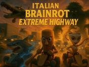 Gêm Priffordd Eithafol Brainrot Eidalaidd ar-lein