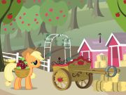 Gêm Cynhaeaf afal fy merlen bach Applejack ar-lein