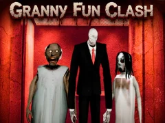 Gêm Granny Fun Clash ar-lein