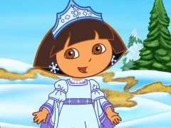 Gêm Dora The Explorer Dora Saves the Snow Princess ar-lein