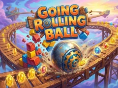 Gêm Going Rolling Ball ar-lein