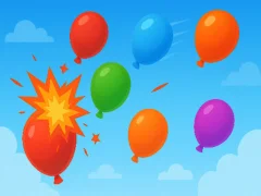 Gêm Balloon Pop Frenzy ar-lein