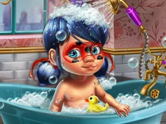 Gêm Ladybug Baby Shower Care ar-lein