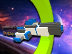 Gêm Hovercraft Spaceship ar-lein