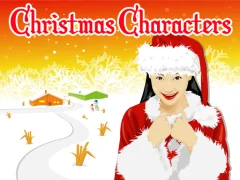 Gêm Christmas Characters ar-lein