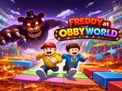 Gêm Freddy at Obby World ar-lein