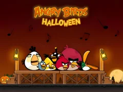 Gêm Angry birds Halloween HD ar-lein