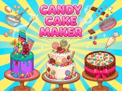 Gêm Candy Cake Maker ar-lein