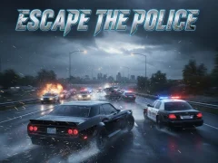 Gêm Escape the Police ar-lein