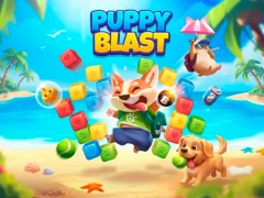Gêm Puppy Blast ar-lein