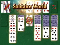 Gêm Solitaire World ar-lein