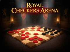 Gêm Royal Checkers Arena ar-lein