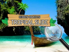 Gêm Hidden Objects: Tropical Slide ar-lein