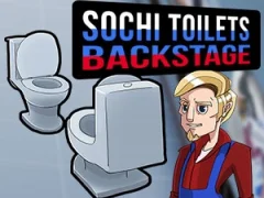 Gêm Sochi Toilets : Backstage ar-lein