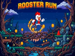 Gêm Rooster Run ar-lein
