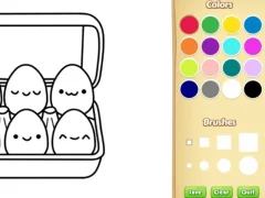 Gêm Easy Coloring Book For Kids ar-lein