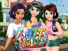 Gêm BFF: Art Class ar-lein