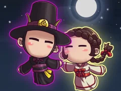Gêm Darkmaster and Lightmaiden ar-lein