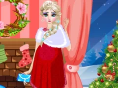 Gêm Ice Queen Pregnant Fashion ar-lein