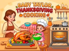 Gêm Baby Taylor Thanksgiving Cooking ar-lein