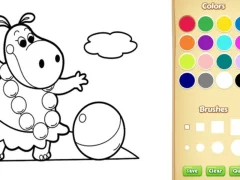 Gêm Baby Farm Animals Coloring Book for Kids ar-lein