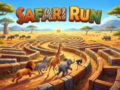 Gêm Safari Run ar-lein